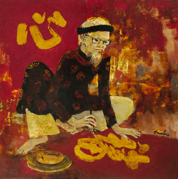 Calligraphy master - Đặng Kim Long