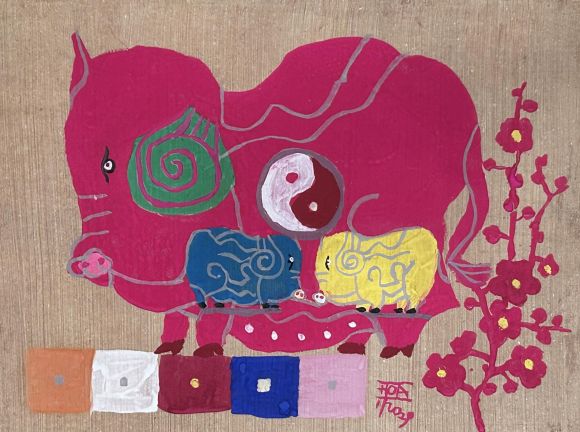 Happy New Year of the Pig - Đặng Xuân Hòa