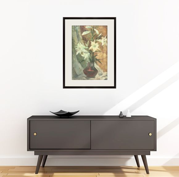 Still life - flower - Đào Sĩ Chu