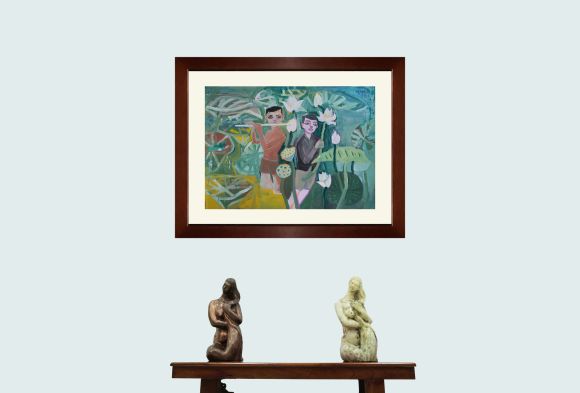 Lotus picking - Đoàn Hồng