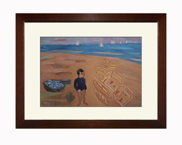 Boy on the beach - Đoàn Hồng