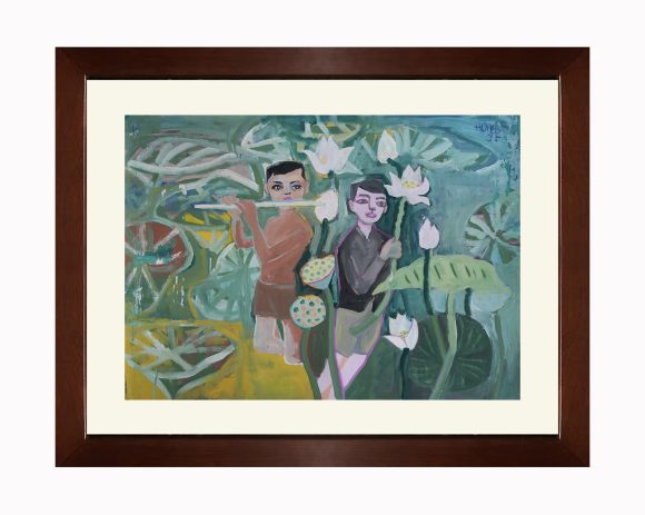 Lotus picking - Đoàn Hồng