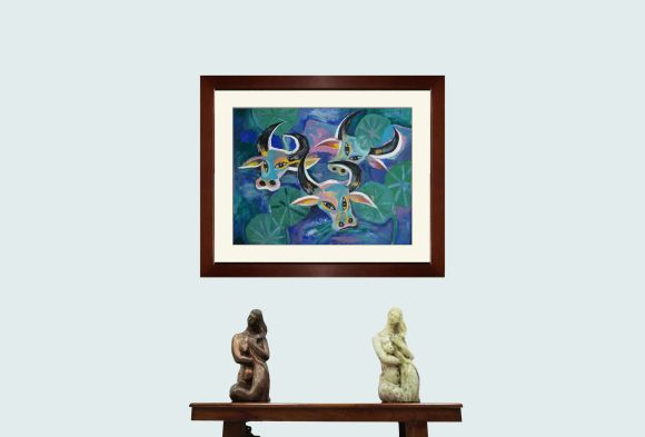 Đàn trâu - Đoàn Hồng