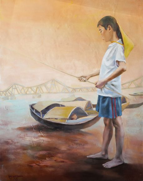 Cậu bé giăng câu - Đoàn Hồng