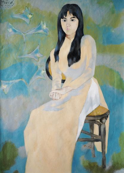 Thiếu nữ áo dài - Đoàn Hồng