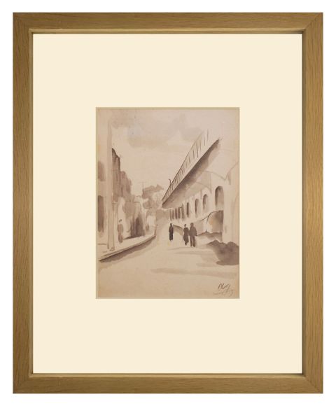 Quick sketch of Hanoi street - Le Van Xuong