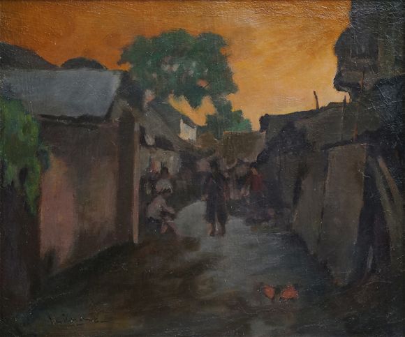 Chiều vàng ngoại ô - Lê Văn Xương