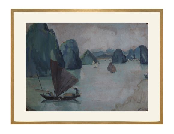 Phong cảnh Bái Tử Long - Nguyễn Sĩ Thiết