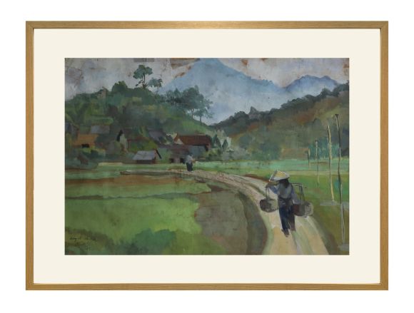 Phong cảnh đường về Nà Vài - Nguyễn Sĩ Thiết