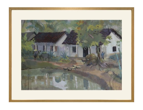Phong cảnh nông thôn - Nguyễn Sĩ Thiết