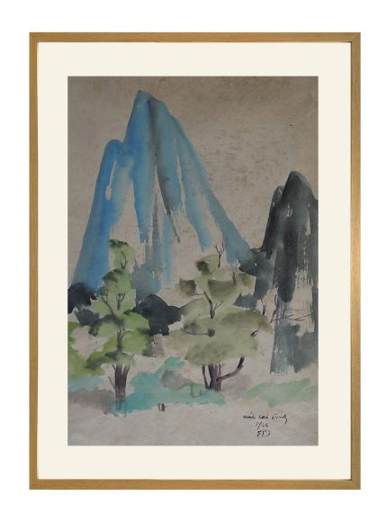 Phong cảnh núi Cai Xing - Nguyễn Sĩ Thiết