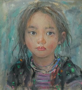 Portrait of baby girl - Bùi Văn Tuất
