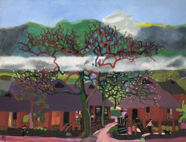 Morning in Mai Chau - Hoa Binh - Đặng Xuân Hòa (SOLD)