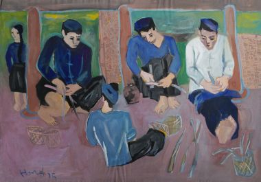 Đan rổ - Đoàn Hồng