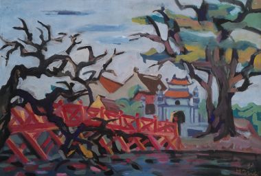 The Huc Bridge - Đoàn Hồng