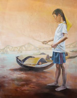 Cậu bé giăng câu - Đoàn Hồng