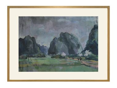 Cảnh đường ra trận - Nguyễn Sĩ Thiết