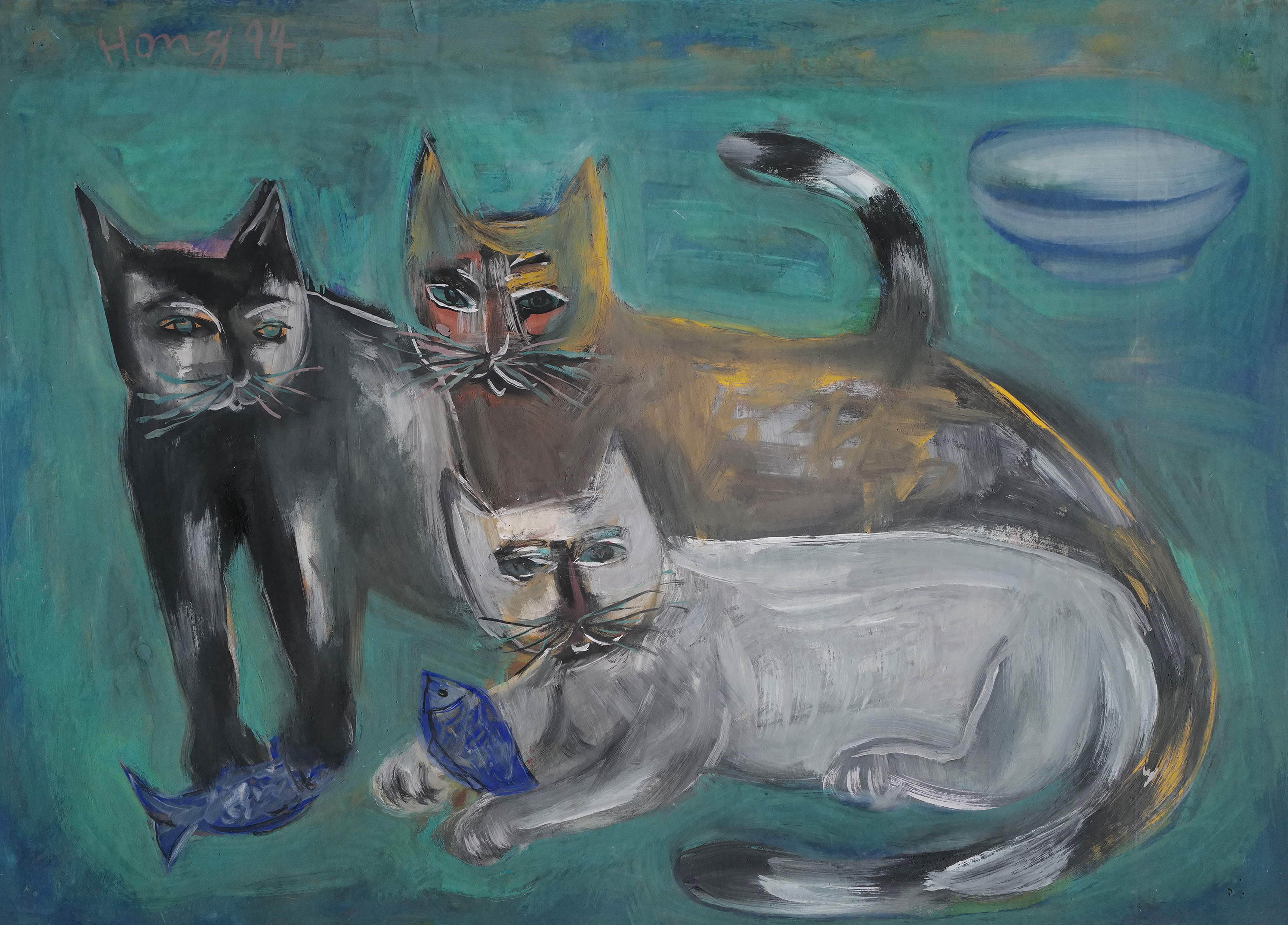 Three cats - Đoàn Hồng