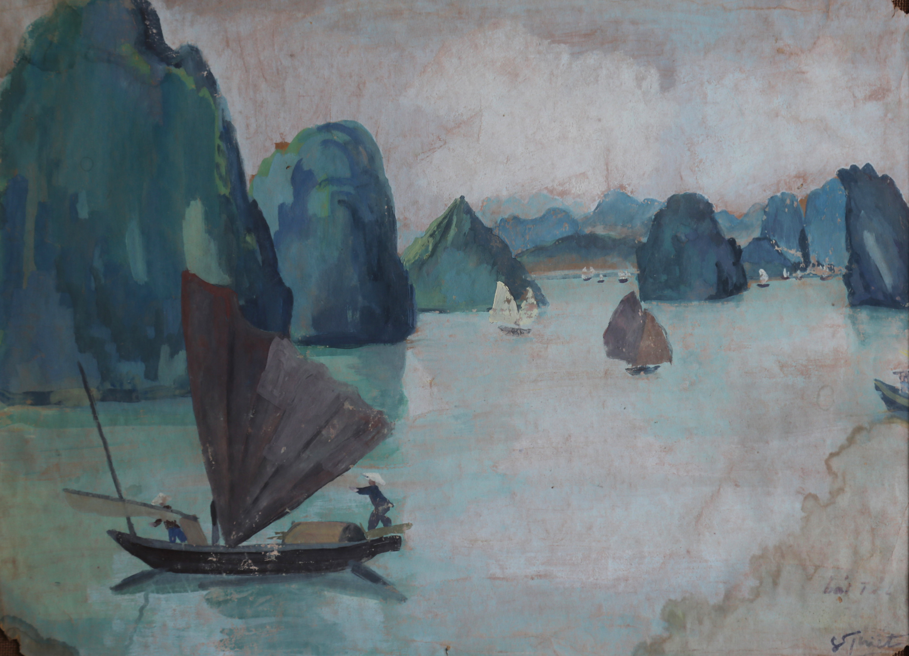Phong cảnh Bái Tử Long - Nguyễn Sĩ Thiết