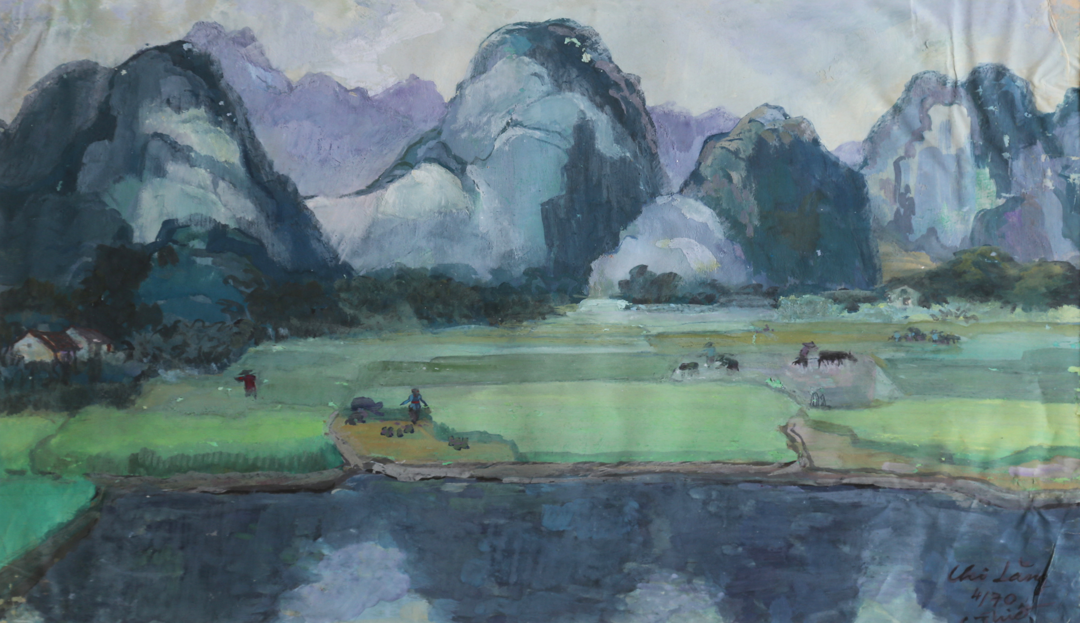 Phong cảnh Chi Lăng - Nguyễn Sĩ Thiết