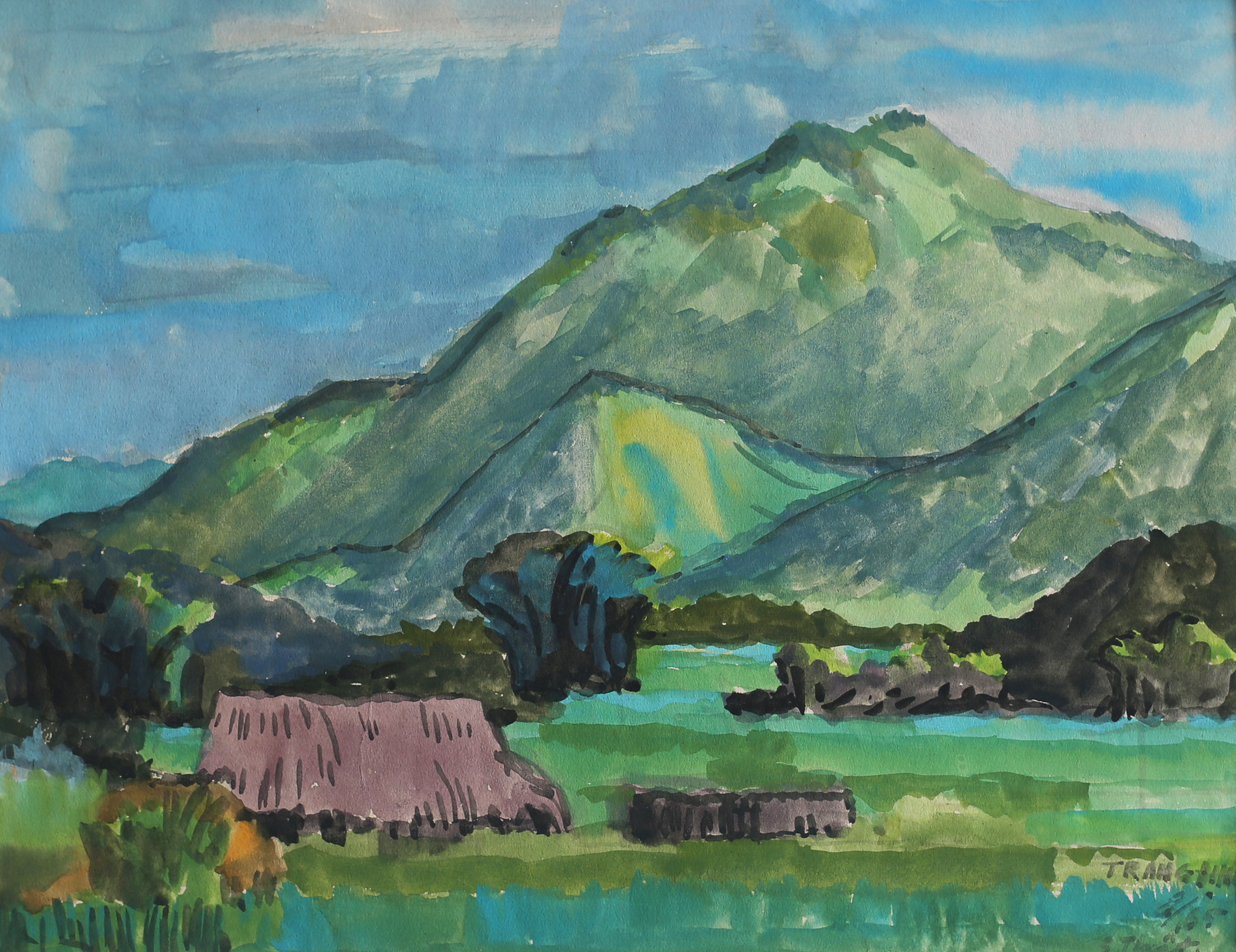 Phong cảnh Tràng Định - Nguyễn Sĩ Thiết