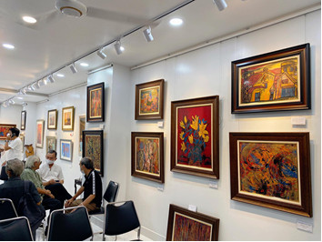 Triển lãm mỹ thuật “Hồn thơ” tại Bình Minh Art Gallery