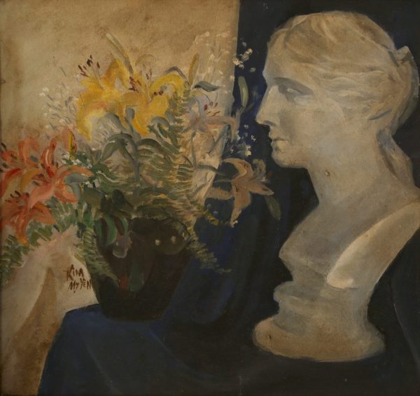 2.Kim Mỵ Yên, tĩnh vật, sơn dầu, 43×45, 1967