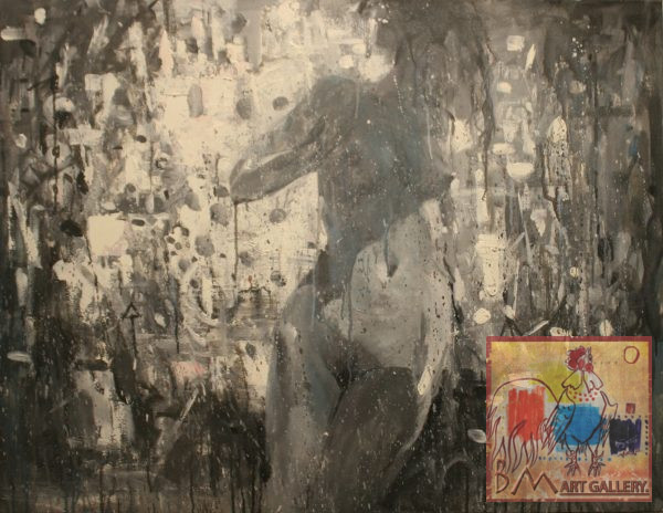 Bùi Văn Tuất, nude, sơn dầu, 92x120cm, 2016