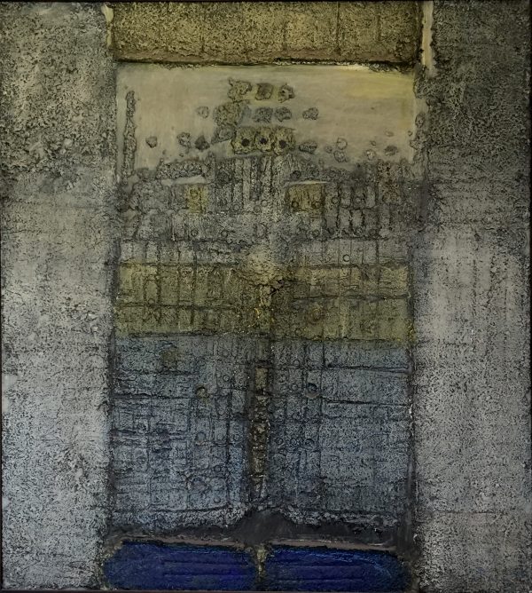 5.Đỗ Hoàng Tường, không đề, hỗn hợp, 110x100cm, 2000