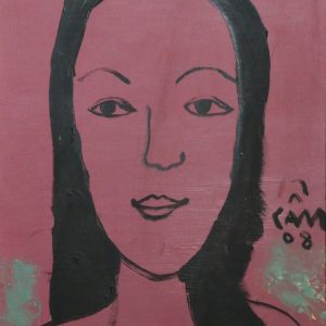 1.Hoàng Hồng Cẩm, chân dung NS Ánh Tuyết, sơn dầu, 50×40, 2008