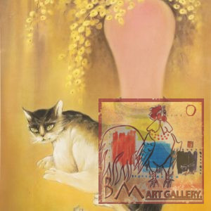 Mai Long, trầm tĩnh, lụa, 80x60cm, 1975
