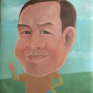 2.Phạm An Hòa, chân dung Trương Văn Thuận, sơn dầu, 82×62, 2013