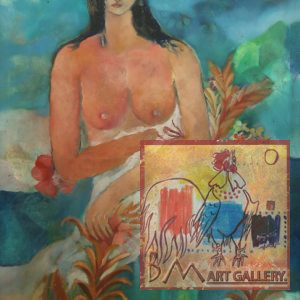 1. Nguyên Khai, khỏa thân, sơn dầu, 96×65 cm, 1970