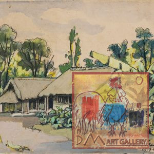 1. Lê Văn Xương, Vĩnh An – Vĩnh Linh, tổng hợp, 20×25.5cm, 1965