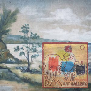 12. Lê văn Xương, Biển Vĩnh Linh, sơn dầu, 50x70cm, 1965 (2)