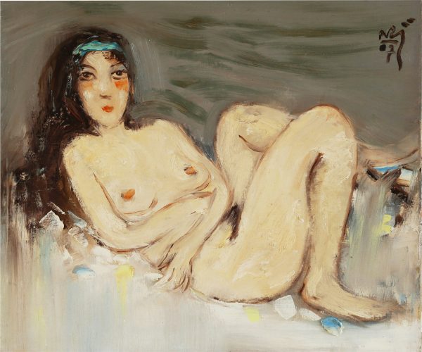 10. Nguyễn Văn Cường, khỏa thân, sơn dầu, 50x60cm, 2007