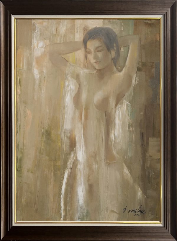Đặng Kim Long, Khỏa thân, sơn dầu, 70x50cm, 2013
