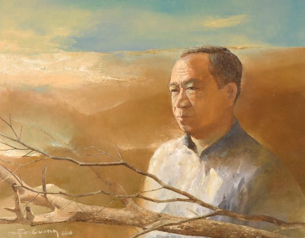 2.Nguyễn Tấn Cương, Người đương thời, , sơn dầu, 75×95, 2016