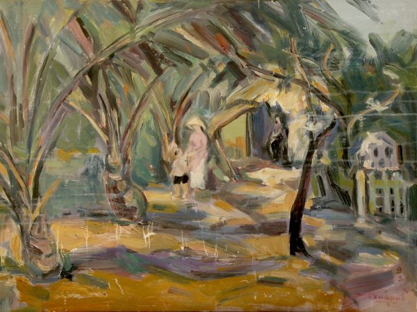Thuận Hồ, phong cảnh 3, sơn dầu, 68×80, 1993